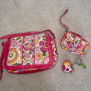 Vera Bradley Crossbody & wallet set